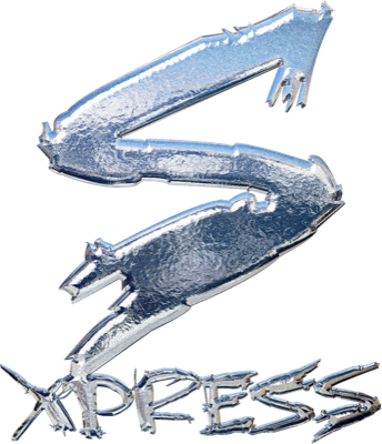 SXPRESS Logo Chrome